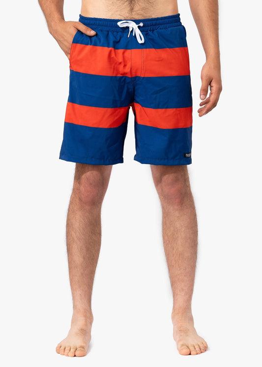 Trunx Red Stripes Swim Trunks: Superior Sustainability and Style in Men’s Swimwear