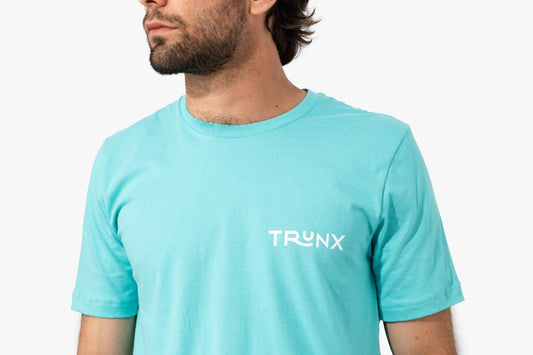 Elevate Your Look: The Trunx Tee in Teal for Unmatched Comfort and Style