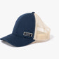 Trunx Hemp Hat - Trucker Style (Dark Navy & Oyster)