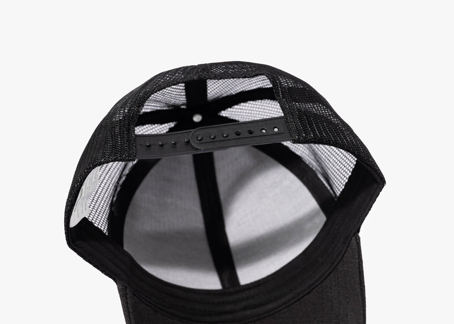 Trunx Hemp Hat - Trucker Style (Black on Black)